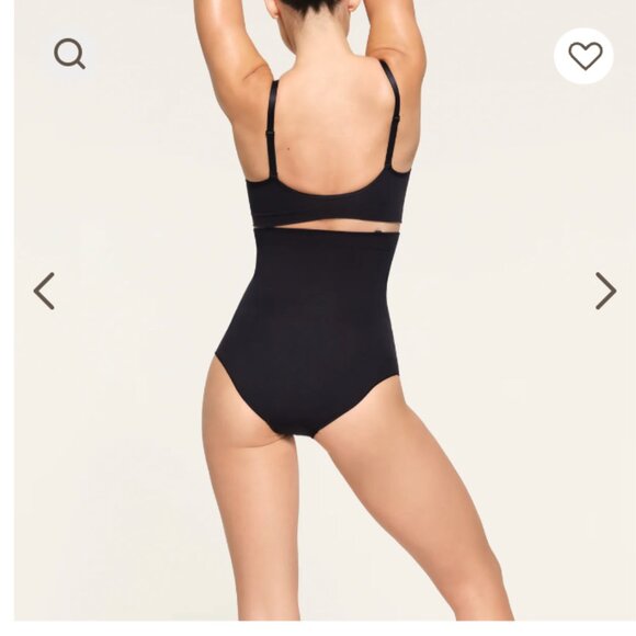Skims Seamless Sculpt High Waisted Brief Core Control Onyx NWOB Size XL - Picture 9 of 10